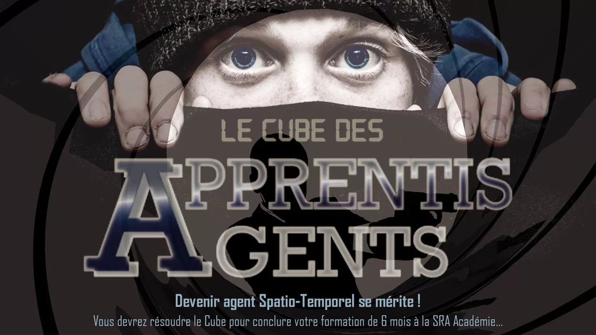 Bannière Le Cube des Apprentis Agents - Escape Game Montauban S Room Agency