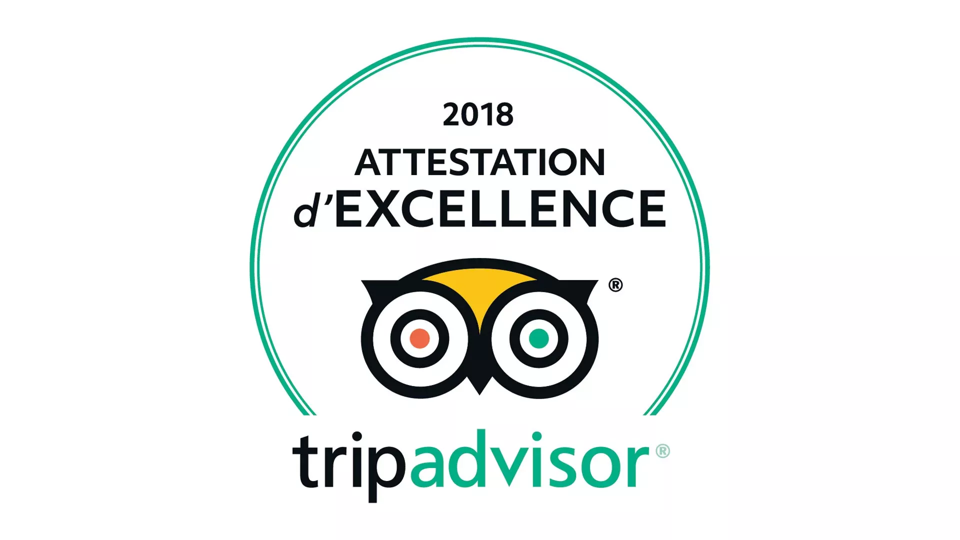 Bannière Excellence Trip Advisor 2018 - Escape Game Montauban S Room Agency